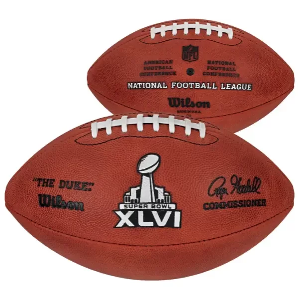 NFL 2026 赛季“超级碗”限定版真皮橄榄球