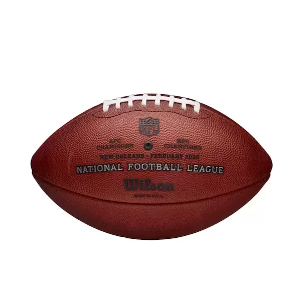 NFL 2026 赛季“超级碗”限定版真皮橄榄球